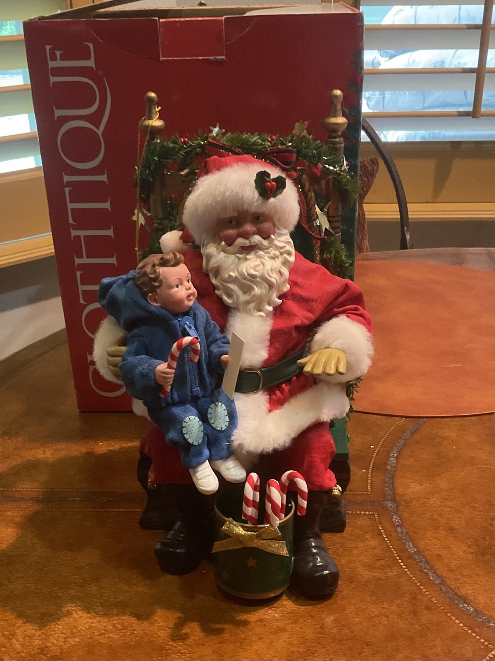 Possible Dreams “I’ve been good” Santa Holiday Figurine